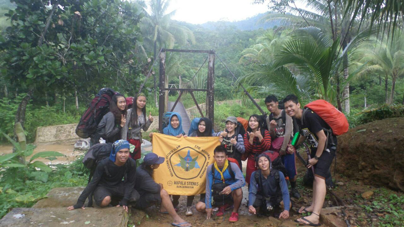 Latihan Pemantapan angkatan XXIII di Gn.Halau-Halau HST (gunung tertinggi di Kalsel)