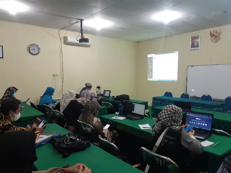 Pelatihan Pengisian BKD berbasis Sister bagi Dosen STIE Nasional Banjarmasin