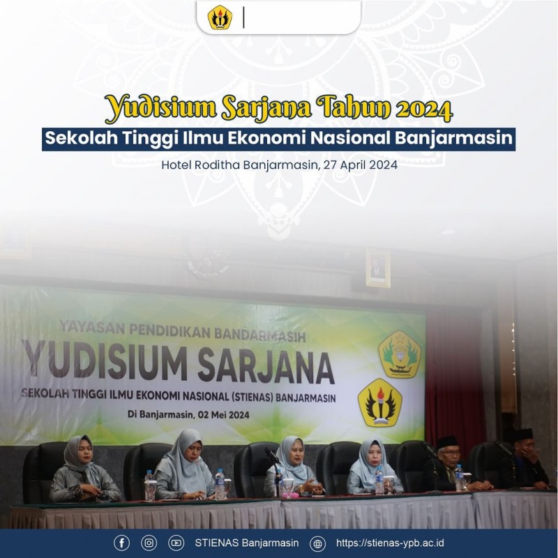 Yudisium STIENAS Semester Ganjil Tahun Akademik 2023 - 2024