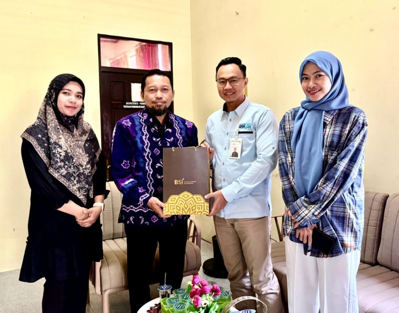 STIE Nasional Banjarmasin – BSI Jajaki Kerja Sama Strategis