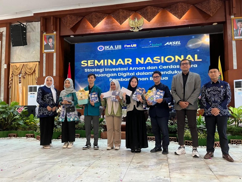 Mahasiswa STIENAS Banjarmasin Aktif Ikuti Seminar Nasional Investasi Digital
