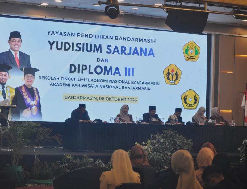 YUDISIUM STIE NASIONAL BANJARMASIN