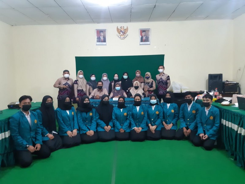 Kegiatan PKKMB Sekolah Tinggi Ilmu Ekonomi Nasional Banjarmasin tahun ajaran 2021/2022