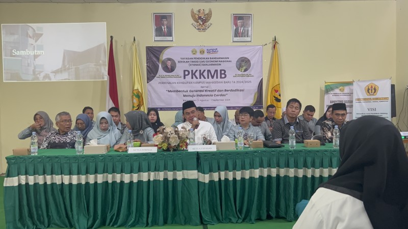 PKKMB STIE Nasional Banjarmasin Bentuk Generasi Kreatif dan Berdedikasi Menuju Indonesia Cerdas